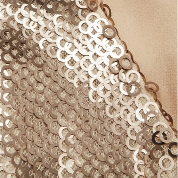 Monique Lhuillier Ruffle Hem Short Sleeve Dress - Picture 5 of 12